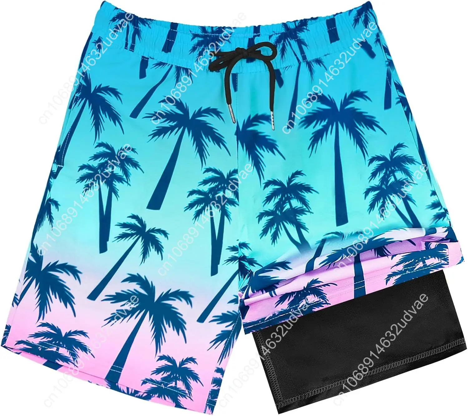 Swim Trunk Quick Dry - شورت سباحة أوليبيجيك للأولاد مع بطانة