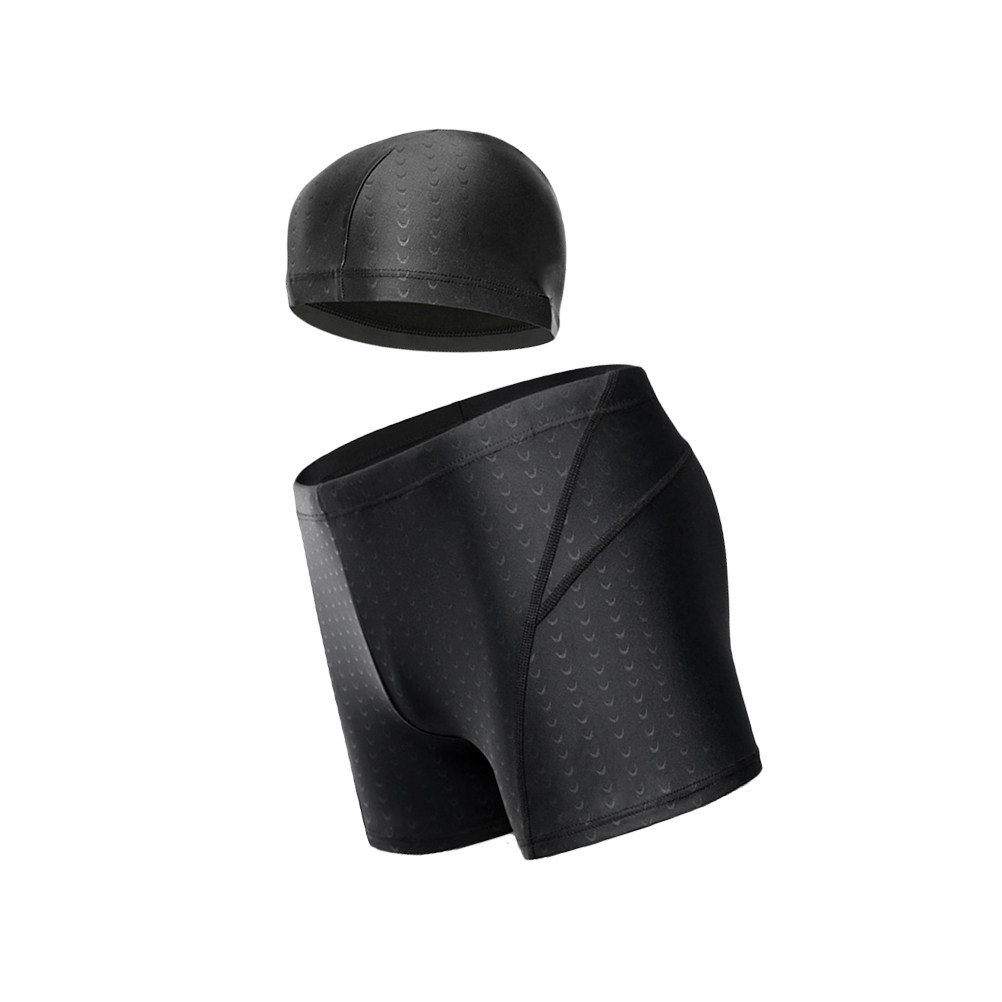 Swim Trunk Quick Dry - 1. قبعة سباحة وسروال سباحة للرجال،