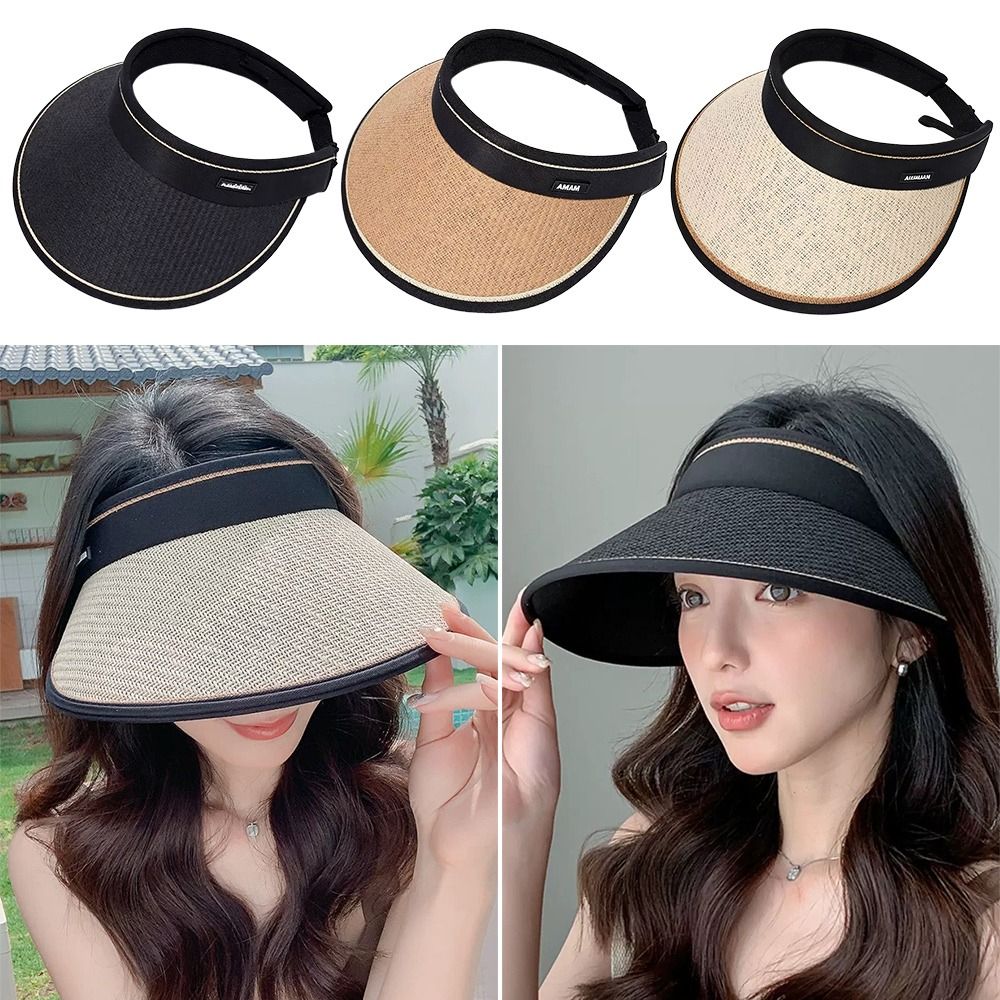 قبعة من القش المنسوج قابلة للط - مراجعة Bucket Hat Straw وسعره
