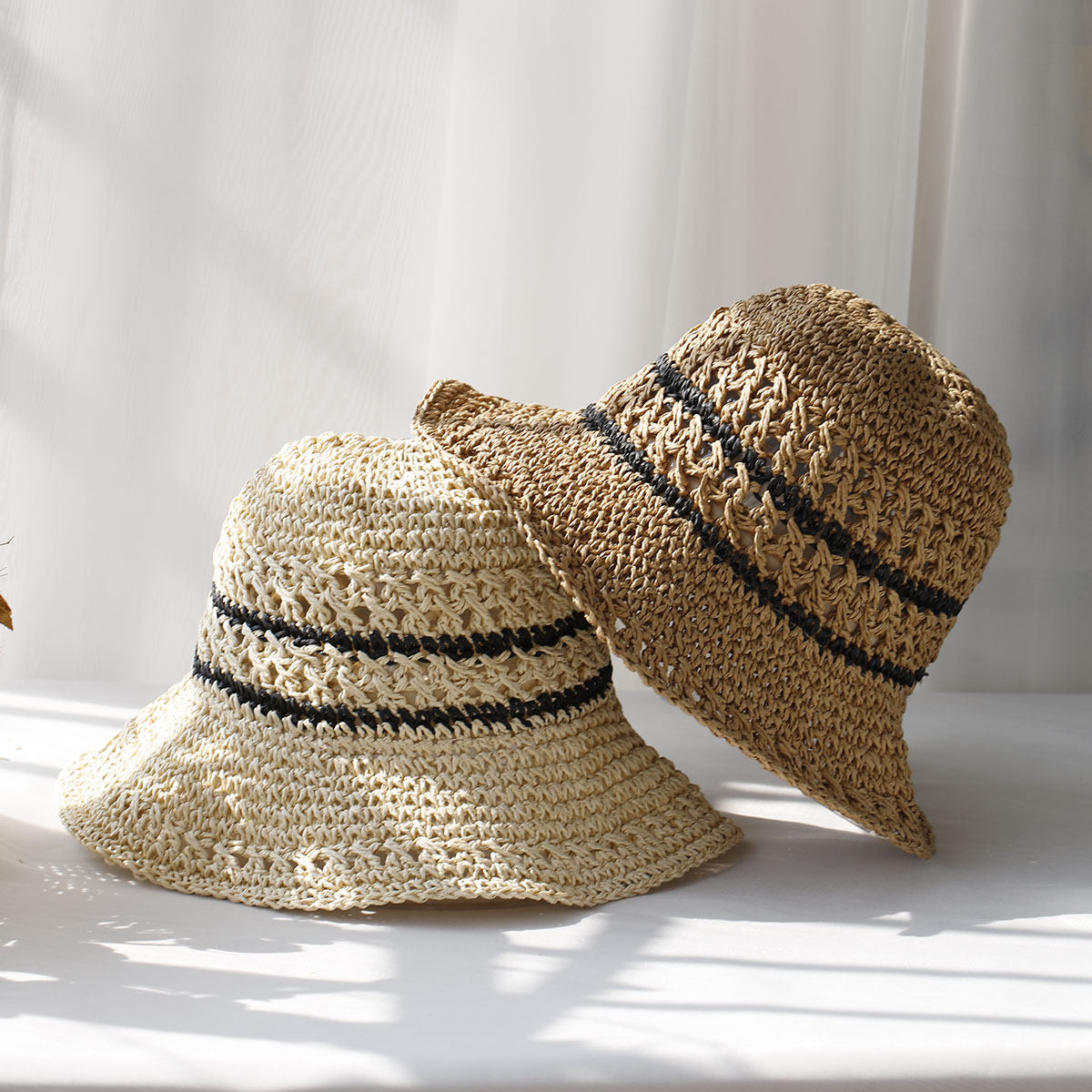 قبعات نسائية من القش لعام 2024 - مراجعة Bucket Hat Straw وسعره