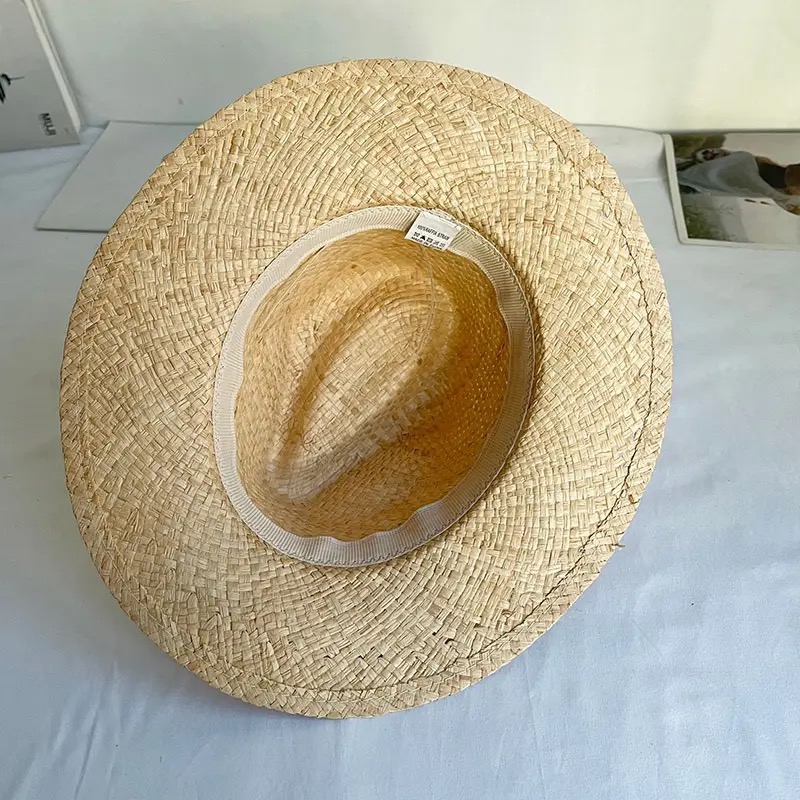 قبعة باناما صيفية من القش ذات  - مراجعة Bucket Hat Straw وسعره